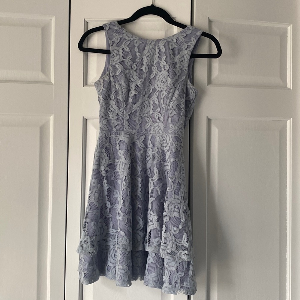 Speechless Lace Fit and Flare Dress